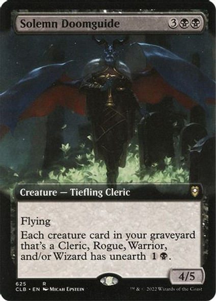 CLB-625R Solemn Doomguide (Extended Art)