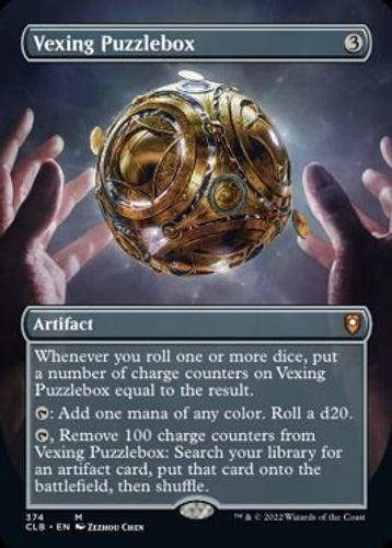 CLB-374M Vexing Puzzlebox (Borderless) (Foil)