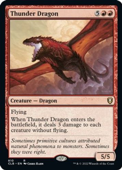 CLB-810R Thunder Dragon