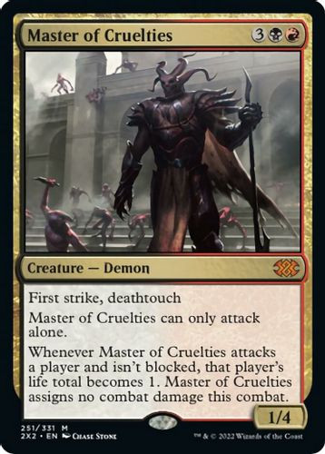 2X2-251M Master of Cruelties (Foil)