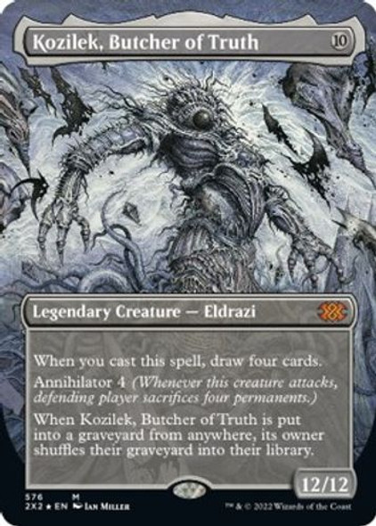 2X2-336M Kozilek, Butcher of Truth (Borderless) (Foil)