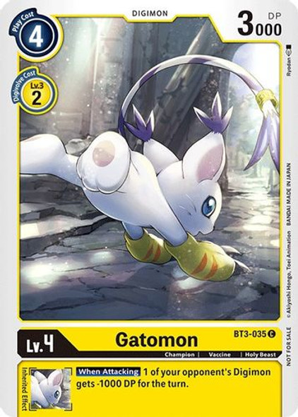 BT03-035C Gatomon (Official Tournament Pack Vol.3)