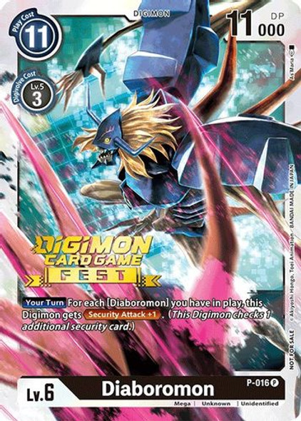 P-016P Diaboromon (Digimon Card Game Fest 2022) (Foil)