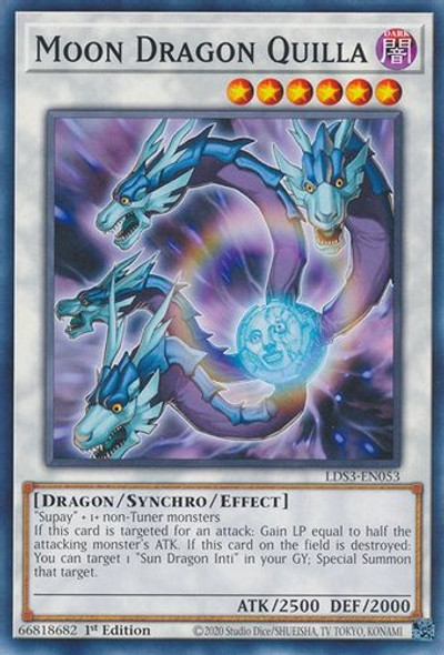 LDS3-EN053 Moon Dragon Quilla (Common) <1st>