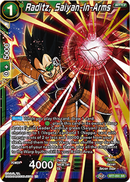 BT07-051SR Raditz, Saiyan-In-Arms