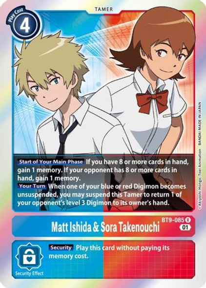 BT09-085R Matt Ishida & Sora Takenouchi (Foil)