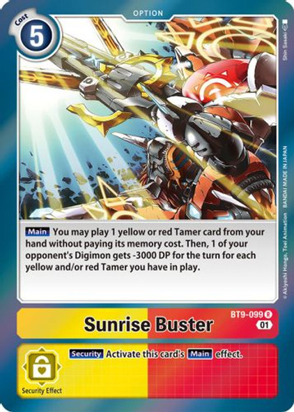 BT09-099R Sunrise Buster (Foil)