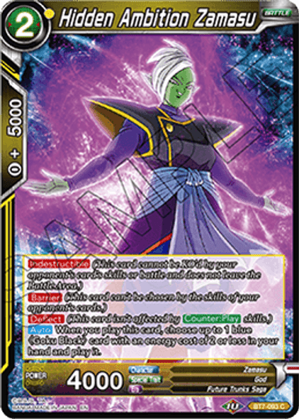 BT07-093C Hidden Ambition Zamasu