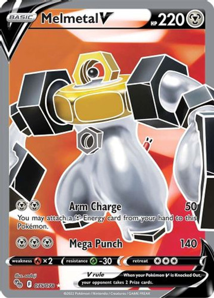 [SWSH10a][PGO-075/078UR] Melmetal V (Full Art) (Holo)