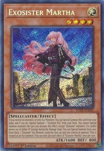 POTE-EN025 Exosister Martha (Secret Rare) <1st>