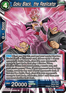 BT07-042UC Goku Black, the Replicator Foil