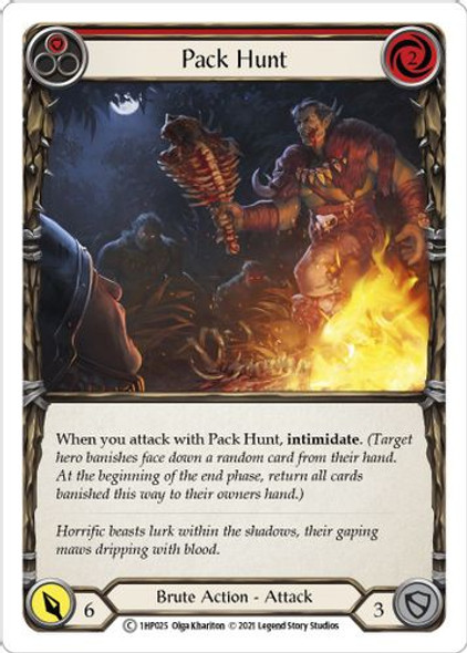 FAB-1st-1HP-025C Pack Hunt (Red)