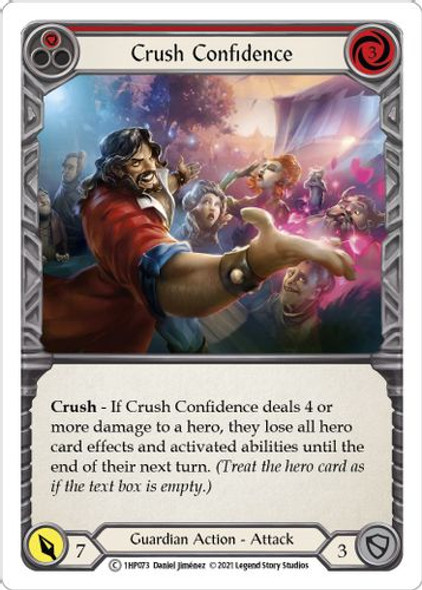 FAB-1st-1HP-073C Crush Confidence (Red)