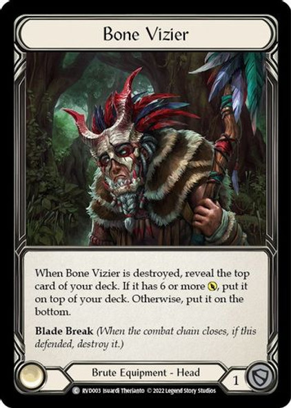 FAB-RVD-003C Bone Vizier (Rainbow Foil)