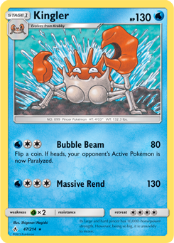 SM10-UNB-047/214R Kingler