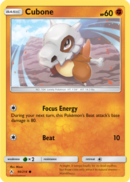 SM10-UNB-090/214C Cubone