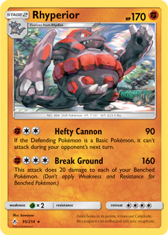 SM10-UNB-095/214R Rhyperior