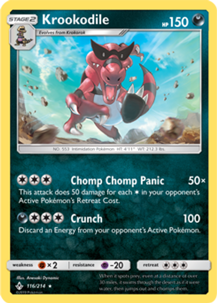 SM10-UNB-116/214R Krookodile