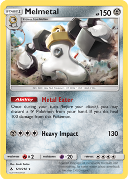 SM10-UNB-129/214HR Melmetal (Holo)
