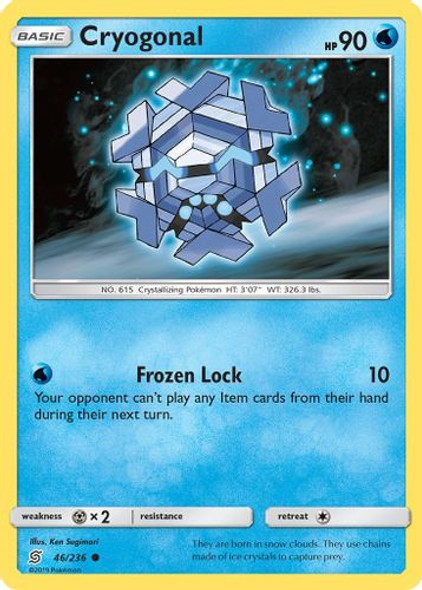SM11-UNM-046/236C Cryogonal (Reverse Holo)