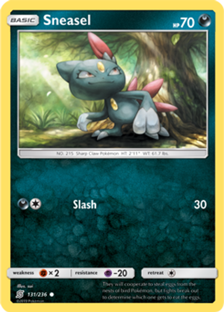 SM11-UNM-131/236C Sneasel (Reverse Holo)