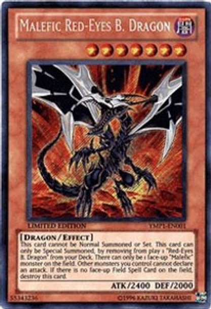 YMP1-EN001 Malefic Red-Eyes B. Dragon (Secret Rare) <Ltd>