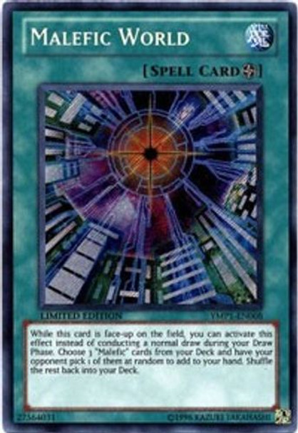 YMP1-EN008 Malefic World (Secret Rare) <Ltd>