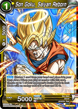 DB1-063R Son Goku, Saiyan Reborn