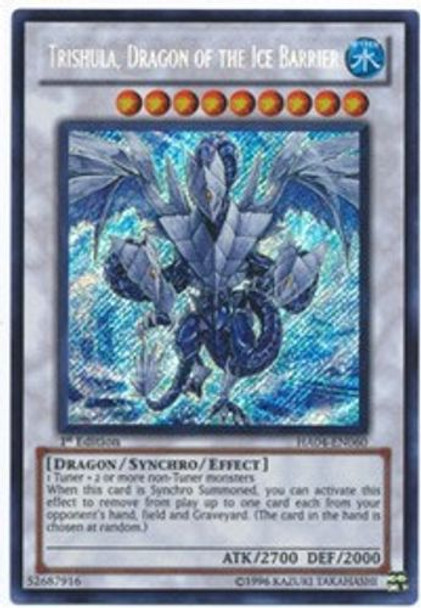 HA04-EN060 Trishula, Dragon of the Ice Barrier (Secret Rare) <Unl>