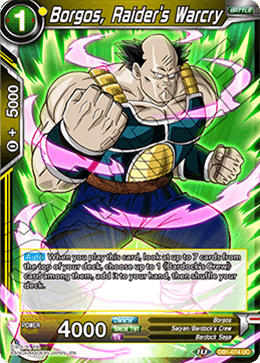 DB1-074UC Borgos, Raider's Warcry Foil