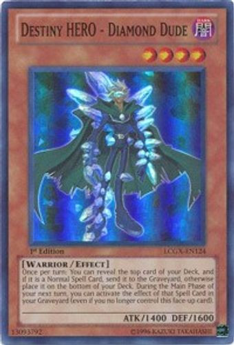 LCGX-EN124 Destiny HERO - Diamond Dude (Super Rare) <Unl>