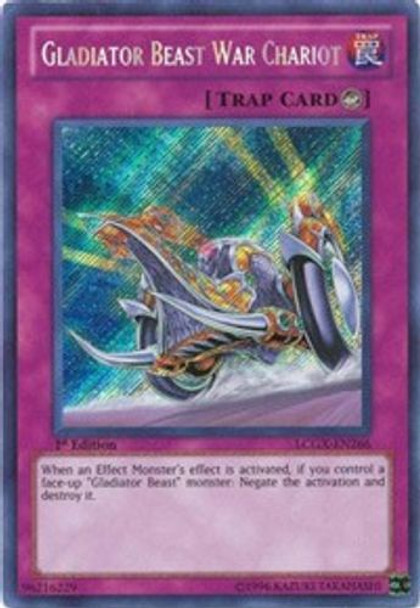 LCGX-EN266 Gladiator Beast War Chariot (Secret Rare) <Unl>