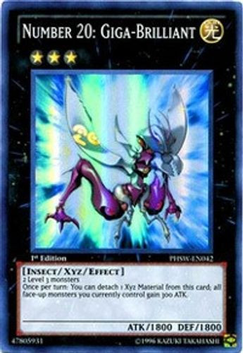 PHSW-EN042 Number 20: Giga-Brilliant (Super Rare) <1st>