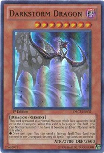 ORCS-EN037 Darkstorm Dragon (Super Rare) <1st>