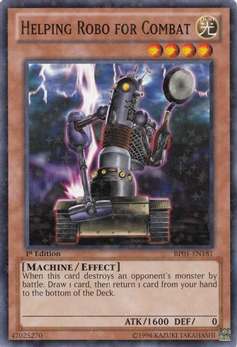 BP01-EN181 Helping Robo for Combat (Starfoil Rare) <1st>