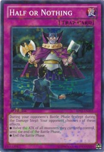 BP02-EN201 Half or Nothing (Mosaic Rare) (Mosaic Rare) <1st>