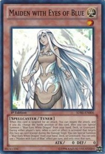 SDBE-EN006 Maiden with Eyes of Blue (Super Rare) <1st>
