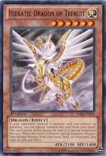 SDBE-EN010 Hieratic Dragon of Tefnuit (Common) <Unl>
