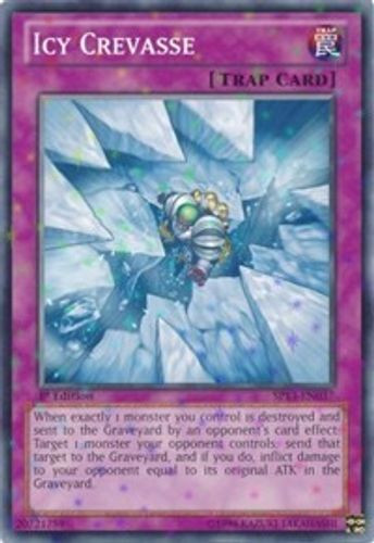 SP13-EN037 Icy Crevasse (Starfoil Rare) <Unl>