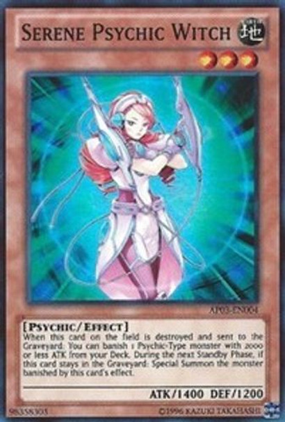 AP03-EN004 Serene Psychic Witch (Super Rare) <Unl>