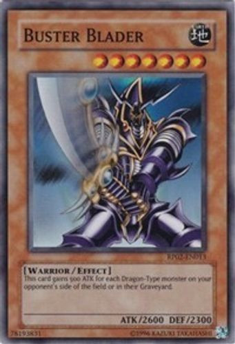 RP02-EN013 Buster Blader (Super Rare) <Unl>