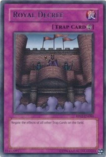 RP02-EN084 Royal Decree (Rare) <Unl>