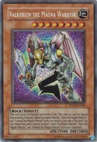 RP02-EN092 Valkyrion the Magna Warrior (Secret Rare) <Unl>