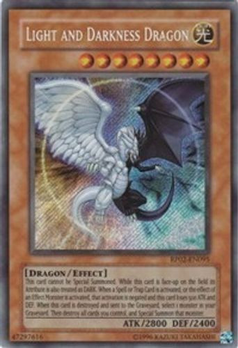 RP02-EN095 Light and Darkness Dragon (Secret Rare) <Unl>