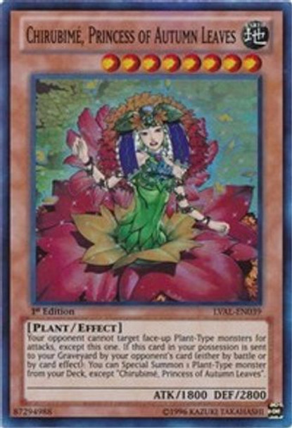 LVAL-EN039 Chirubime, Princess of Autumn Leaves (Super Rare) <1st>