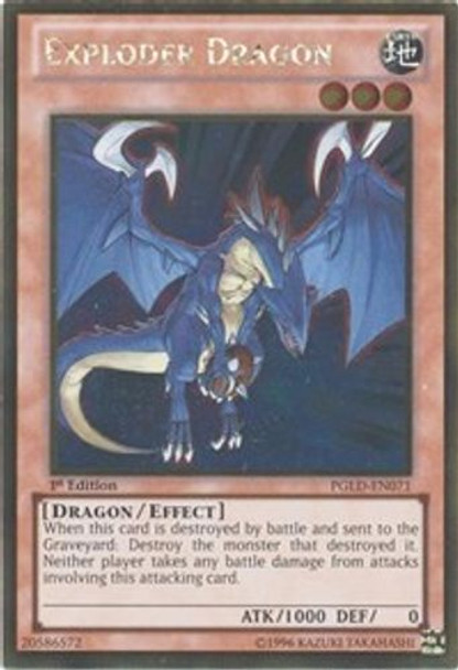 PGLD-EN071 Exploder Dragon (Gold Rare) <1st>