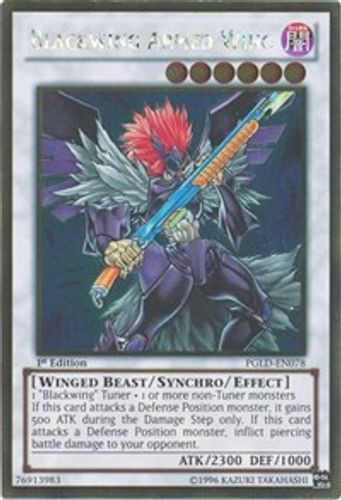 PGLD-EN078 Blackwing Armed Wing (Gold Rare) <1st>