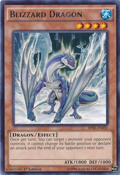 BP03-EN031 Blizzard Dragon (Rare) <1st>