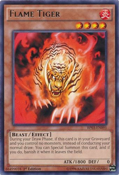 BP03-EN095 Flame Tiger (Rare) <1st>