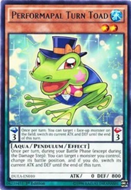 DUEA-EN010 Performapal Turn Toad (Rare) <1st>